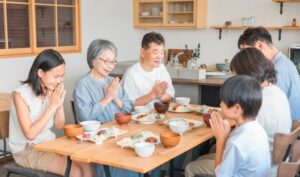食事を楽しむ